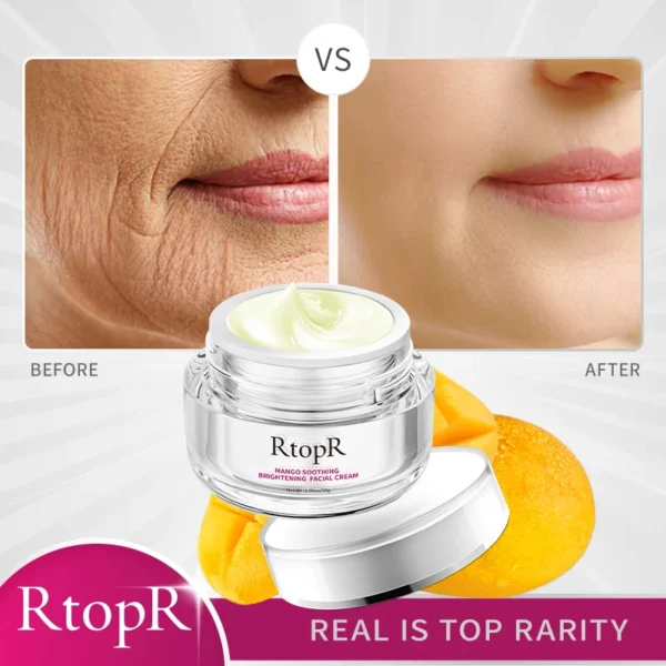 RtopR Face Cream Anti-Wrinkle Anti Aging Whitening Mango Bright Moisturizing Liquid Tights Nourishing Shrink Pores High Quality