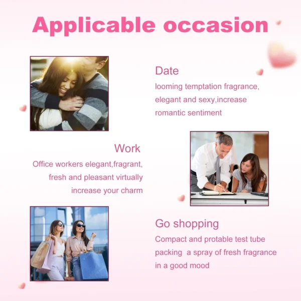 Long Lasting Pheromone Perfume Spray Dating Fragrant Oils Scents Perfume Women Liquid Attracts the Opposite Sex Fragrances Light - Image 6