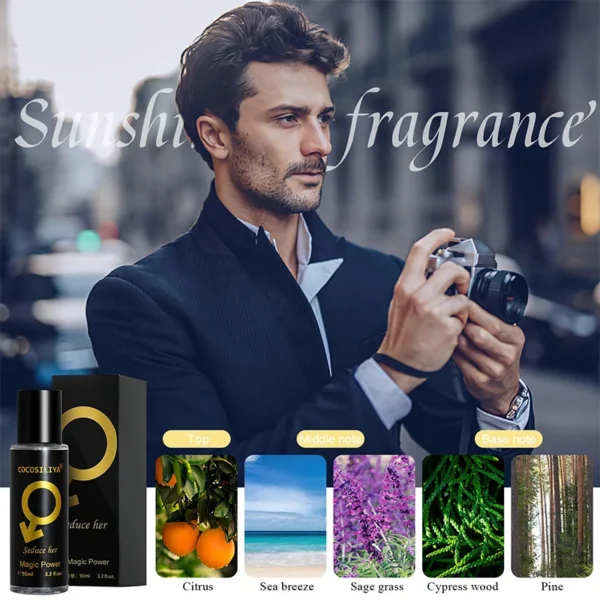 90ML Pheromone Seductive Perfume Of Man To Attract Woman Charming Fragrance Women Flirting Dating Scent Long Lasting Body Spray - Image 3