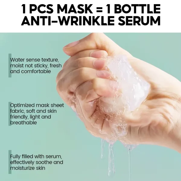 VIBRANT GLAMOUR Arbutin Retinol Mask Moisturizing Hydrating Brightening Skin - Image 4
