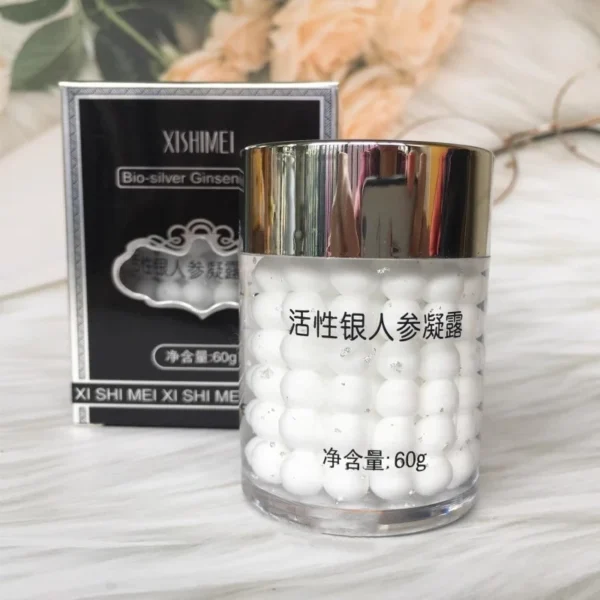 XISHIMEI 6 bottles Bio-silver Ginseng Gel Night cream Moisturizing Nourish Anti-Wrinkle Facial Treatment - Image 2