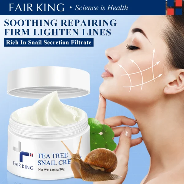 Snail Mucin Anti-wrinkle Face Cream Collagen Anti-wrinkle Lightening Fine Lines Ehitening Moisturizing Anti-aging Face Care - Image 6