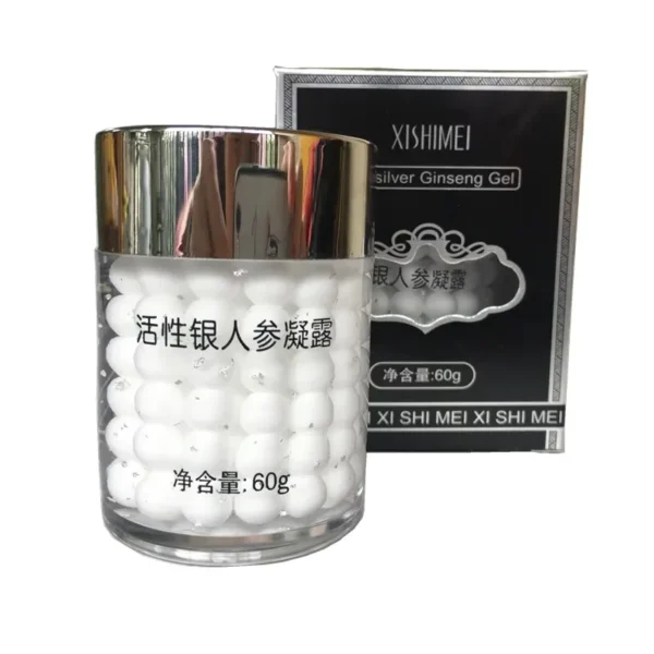 XISHIMEI 6 bottles Bio-silver Ginseng Gel Night cream Moisturizing Nourish Anti-Wrinkle Facial Treatment - Image 6