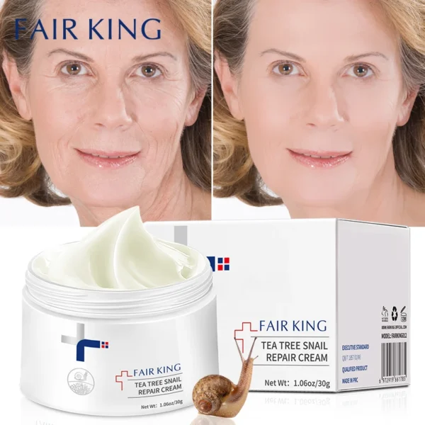 Snail Mucin Anti-wrinkle Face Cream Collagen Anti-wrinkle Lightening Fine Lines Ehitening Moisturizing Anti-aging Face Care - Image 2