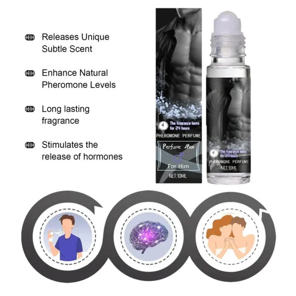 Sexually flirting pheromone for men and women, Perfume essential oil, sexy perfume for adults - Image 3