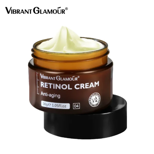 VIBRANT GLAMOUR Retinol Set Face Cream+Facial Serum+Eye Serum +Eye Cream 4pcs - Image 2