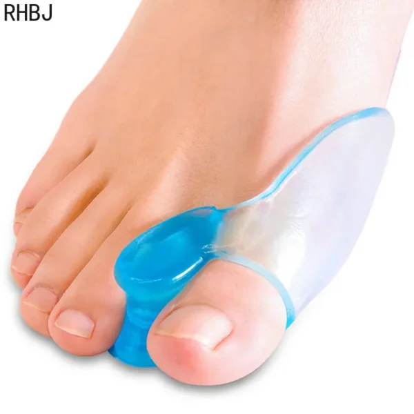 2Pcs Silicone Gel Thumb Corrector Bunion Foot Toe Hallux Valgus Protector Separator Finger Straightener Adjuster Foot Care Tool - Image 9