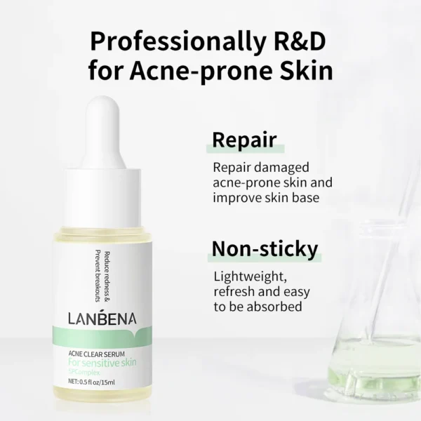 LANBENA 10% Salicylic Acid Oil Control Complex 315 Face Serum Acne Clear Essence - Image 4