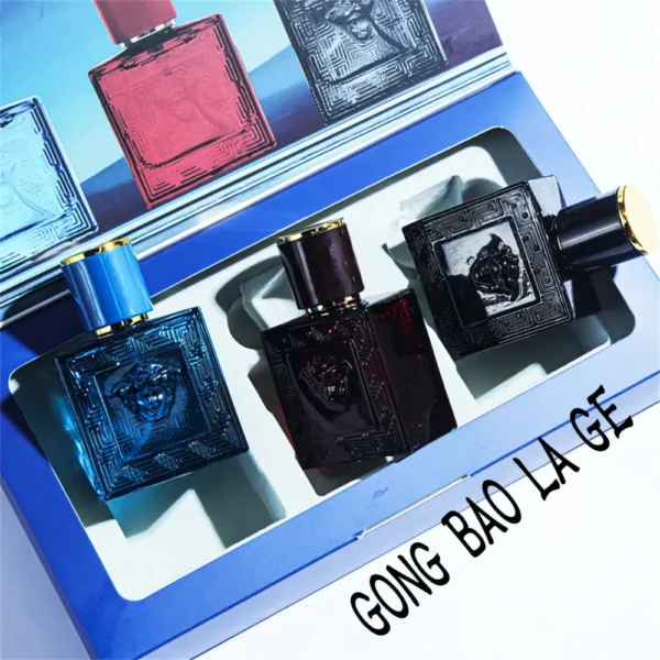 Brand 90ml Men Perfume Gift Box 3pcs Set Charming Man Colognes Lasting Fragrance Attracting Women Perfumes Hombres Originales - Image 9