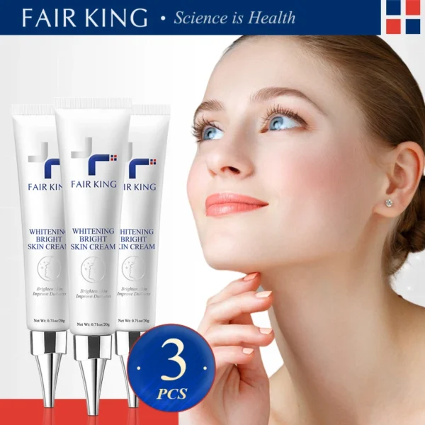 3PCS Effective Whitening Facial Cream Remove Dark Spots Melanin Vitamin C Lightening Face Serum Repair Fade Freckles Skin Care - Image 2