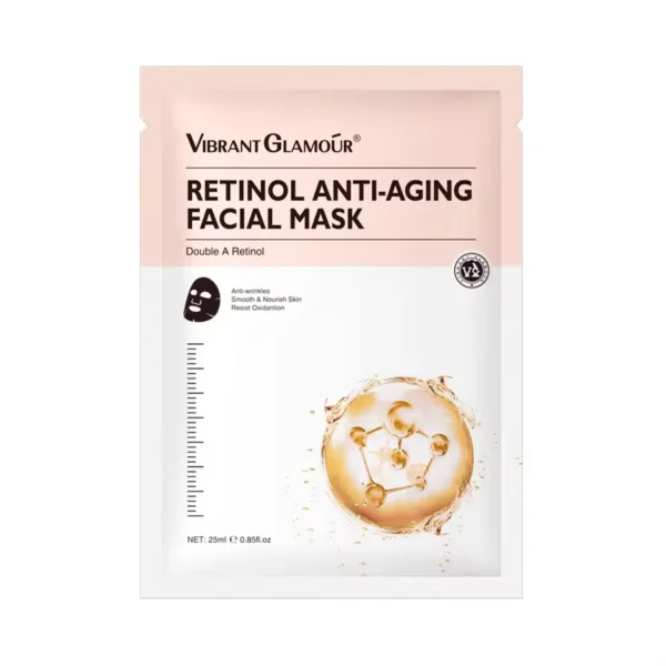 VIBRANT GLAMOUR Arbutin Retinol Mask Moisturizing Hydrating Brightening Skin - Image 2