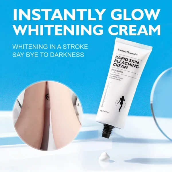 VIBRANT GLAMOUR Whitening Cream Rapid Skin Bleaching Cream Moisturizing 10% Niacinamide Lightening Body Lotion - Image 2