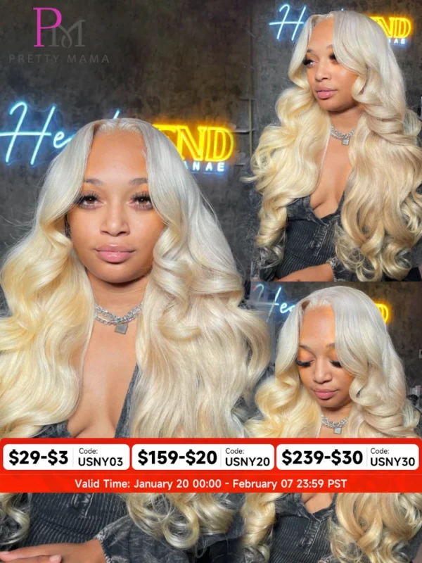 Honey Blonde 13x4 13x6 360 Transparent 613 HD Lace Frontal Wig Brazilian Body Wave Lace Front Wig Human Hair On Sale Clearance