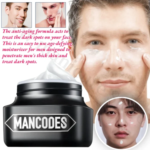 50g Men's Special Makeup Cream Moisturizing Cream To Brighten Skin Tone Conceal Blemishes Remove Cuticles and Shrink Pores