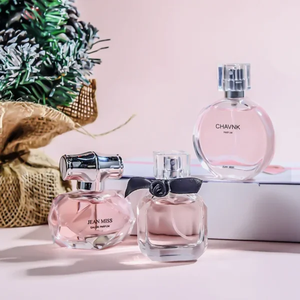 90ML(30mlx3PCS) Eau De Parfum Gift Box Feminino Spray Fresh Light Scent Floral Fruity Chypre Notes LongLasting Women Perfume Set - Image 2