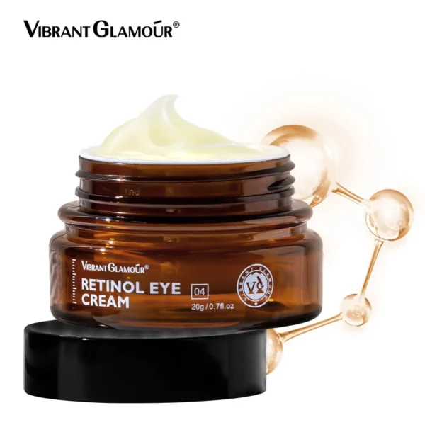 VIBRANT GLAMOUR Retinol Set Face Cream+Facial Serum+Eye Serum +Eye Cream 4pcs - Image 3