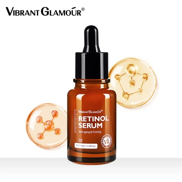 VIBRANTGLAMOUR 10PCS Retinol Face Serum Moisturizing Essence - Image 3