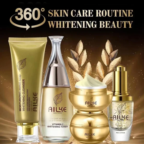 AILKE cosmetics facial skin care sets moisturizing whitening sleeping women beauty wrinkle cream face products female Wholesale - Image 6