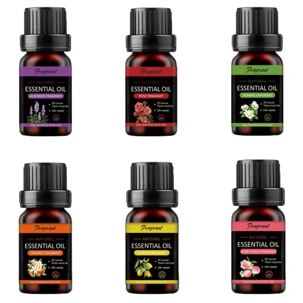 10ML Essential Oil Sets Hotel Floral Perfume for Humidifier Car Electric Aroma Diffuser Home Fragrance Oil Air Freshener - Image 4