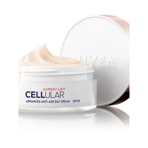 Nivea Cellular Advanced Anti-age Day Cream 50ml SPF30 Moisturizing Nourishing Anti-aging UV Protection Firming Skin Care Product - Image 5